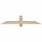Ekena Millwork Eugene Smooth Timber Gable Bracket, Douglas Fir, 48"W x 10"H x 3 1/2"D x 3 1/2"F, 5/12 Pitch GBW048X10X0404EUG00SDF - alternate 1